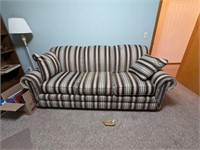Striped La-Z-Boy Sofa