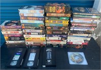 Giant VHS and DVD bundle (50+)
