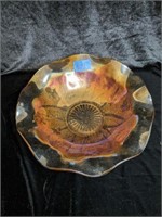 Irridescent Iris Bowl