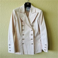 Chanel Runway 09C Baby Pink Blazer Jacket 40