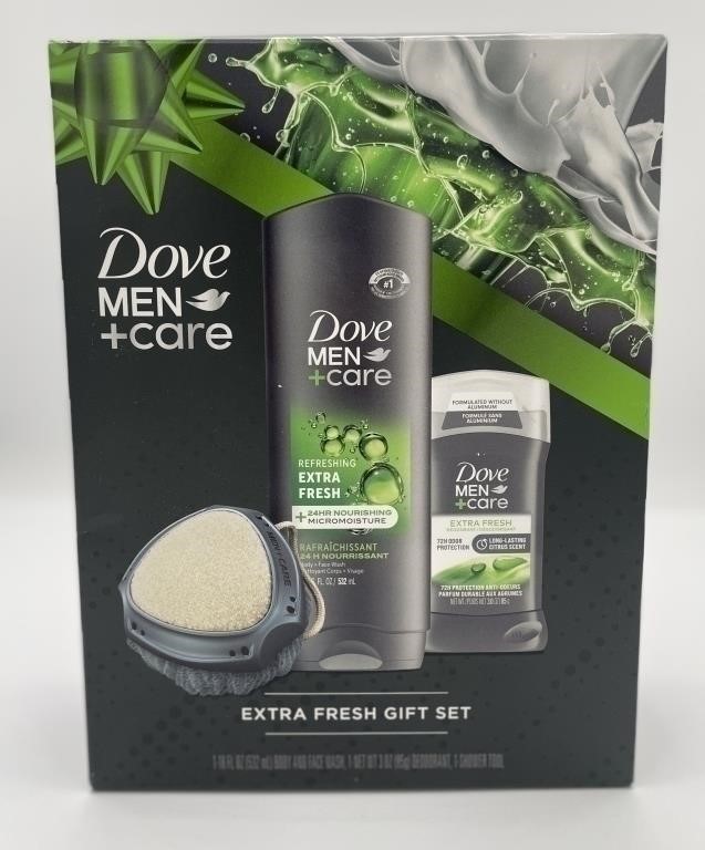 Dove Men Care Extra Fresh Gift Set - New!