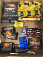 FLAT W/ SEALED VETTE SET CARDS, BATMAN RETURNS