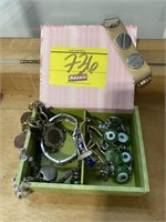 BOX OF COSTUME JEWELRY