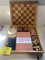 WOODEN MULTI-GAME SET