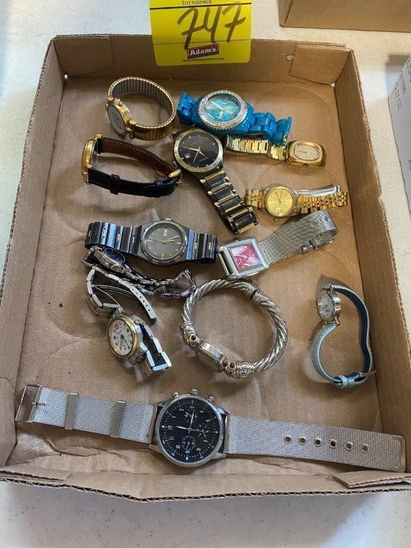 FLAT OF WATCHES OF ALL KINDS