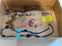 FLAT OF COSTUME JEWELRY