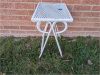 (3) Metal Outdoor Side Tables