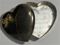 Vintage Heart Shaped Trinket Box!