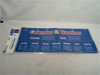 Learning Resources Calendar & Weather Pocket Char