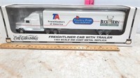 1/64 Scale Freghtliner Cab w/ trailer in Box