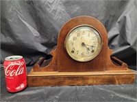 Mantle clock made in Conn. USA.  10.5" H.  Look