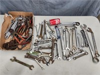 Wrenches,  pliers, adjustable wrenches.   Various