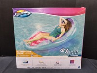 SwimWays Dry Float Lounger, Translucent Design