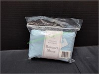 (2) Bassinet Sheets Knitted Jersey, Blue, 2pk