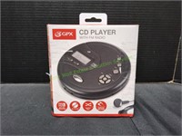 GPX CD Player w/ FM Radio