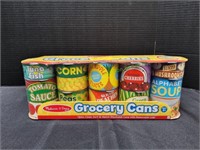 Melissa & Doug Grocery Cans, 10pc