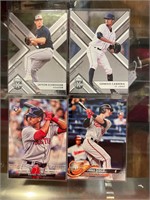 Lot of 4 Baseball Cards