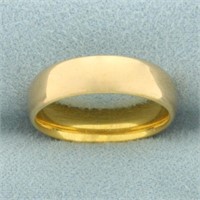 Womens Antique Wedding Band Ring in 22k Yellow Gol