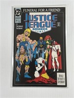 JUSTICE LEAGUE AMERICA #70 - FUNERAL FOR A FRIEND