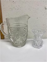 cream pitcher and toothpick holder