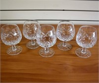 Astral Questa Cut Crystal Brandy Sniffer Glasses S