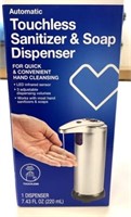 New Automatic Touchless Sanitizer & Soap Dispenser
