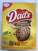 BIG 1.8KG Box Dad's Oatmeal Chocolate Chip Cookies