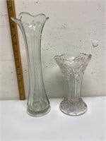 Mercury glass vases