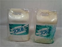 Heavy-duty Collar & Cuff Scrub, 128 Oz