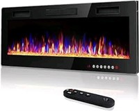 Vitesse 50 inch Ultra-Thin Electric Fireplace in-W