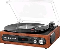 Victrola 3-in-1 Bluetooth Record Player with Built