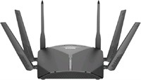 D-Link AC3000 High-Power Wi-Fi Tri-Band Router Wit