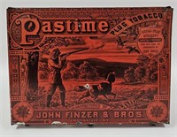 Rare Pastime Tobacco Country Store Tin Box