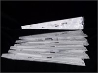 Lot of 7 - Ikea Boaxel White Bracket for Shelf, 1