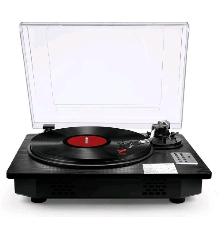 SeeYing Record Player with Bluetooth Output Input