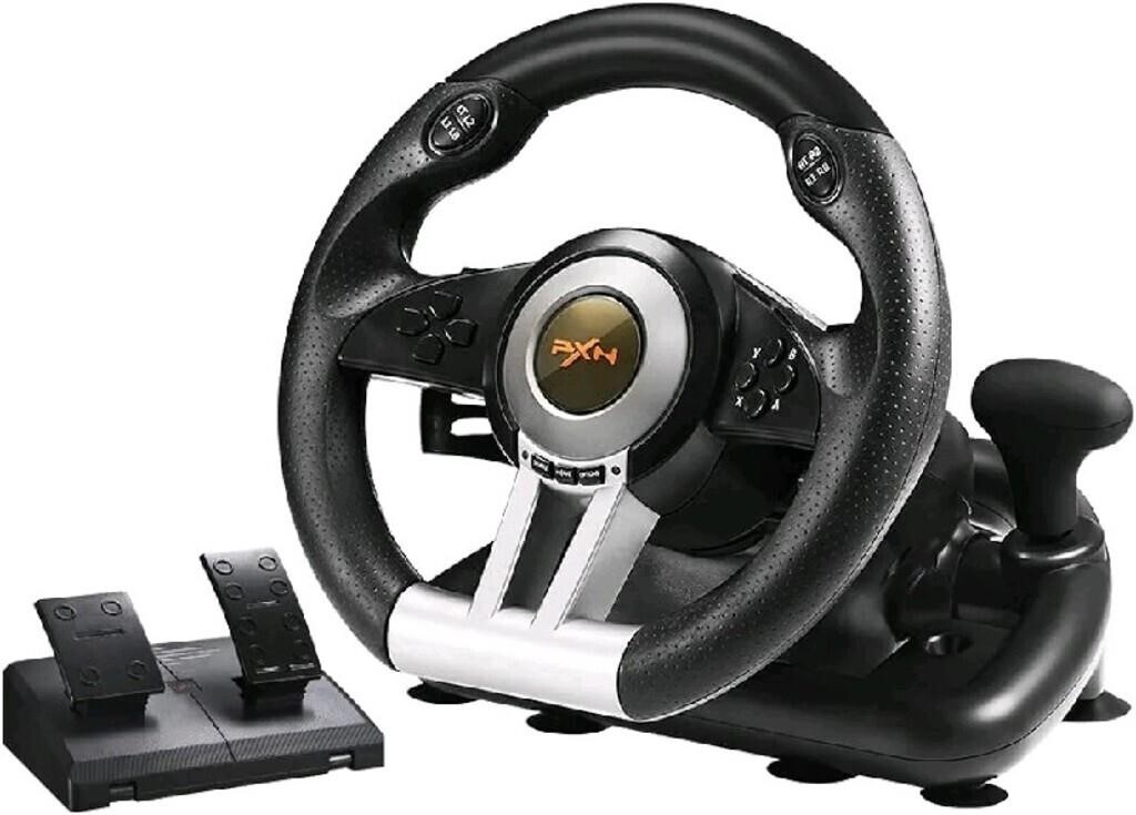 PC Racing Wheel, PXN V3II 180 Degree Universal Usb