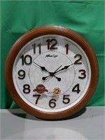 #ML9010 - Mapleleaf, 19" Quartz Wooden Analog Cloc