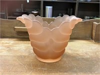 Vintage LE Smith 4710 Deco Shell Vase