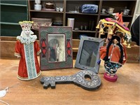 Russian Doll, Indian Doll, African Frame & Other