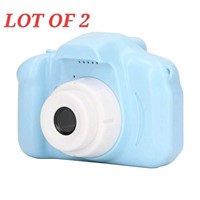 LOT OF 2 - Kids 2.0In IPS Screen Video Camera With