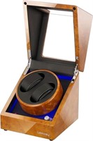 Lenway Double Watch Winder with Quiet Mabuchi Moto