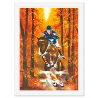 Victor Spahn, "Show Jumping" framed limited editio