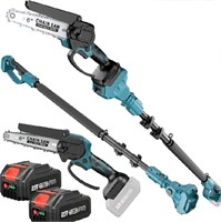 2-in-1 Cordless Pole Saw & Mini Chainsaw, Seesii 6