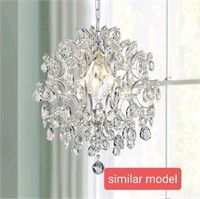 Bestier Chandelier Crystal Raindrop Lighting Ceili