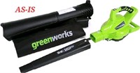 Greenworks BVF443 Variable Speed Cordless Blower V
