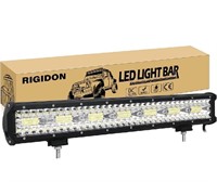 RIGIDON 20 Inch 420W Triple Row LED Light Bar/Floo