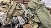 Military Surplus Rucksack with Camouflage