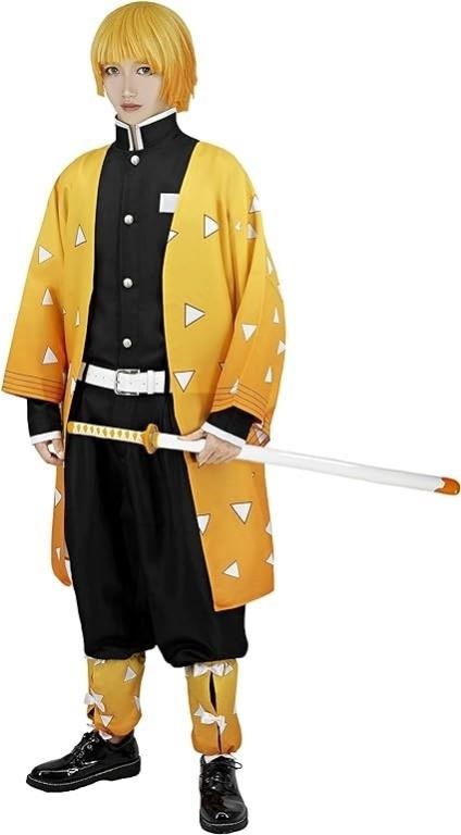 Cosplay Costume for Agatsuma Zenitsu Anime Series