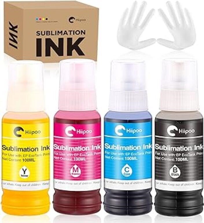 Hiipoo Sublimation Ink 522 Refilled Bottles Work