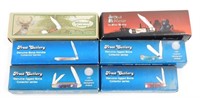Lot of 6 New In Box Frost Cutlery Pocket Knives